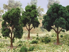JTT 50-75mm Green Deciduous (10)