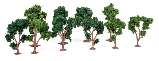 JTT 50-75mm Green Deciduous (10)