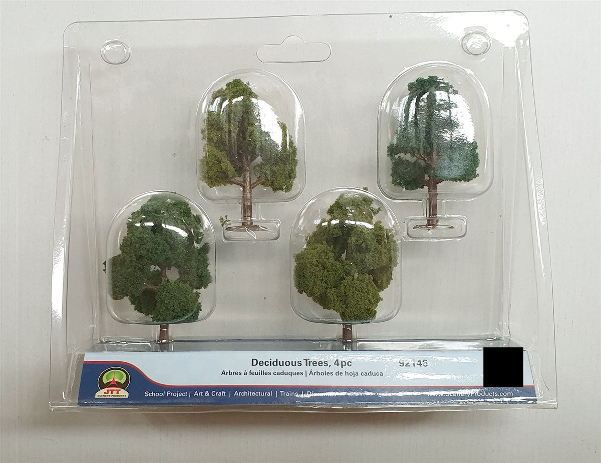 JTT 64-75mm Deciduous Trees (4)