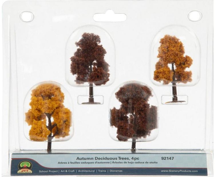 JTT Autumn Deciduous 2.5- 3" (4)
