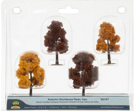 JTT Autumn Deciduous 2.5- 3" (4)
