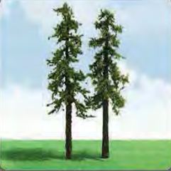 JTT 75-89mm Redwoods (3)
