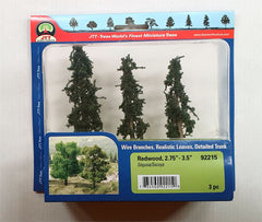 JTT 75-89mm Redwoods (3)