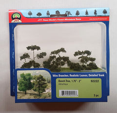 JTT 44-50mm Beech Trees (3)