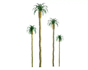 JTT 51mm Palm Trees (6)