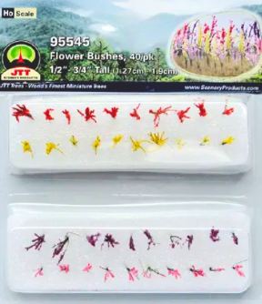 JTT 1/100 13 to 19mm FlowerBush(40