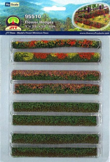 JTT 1/100 FlowerHedgeAssColour(8