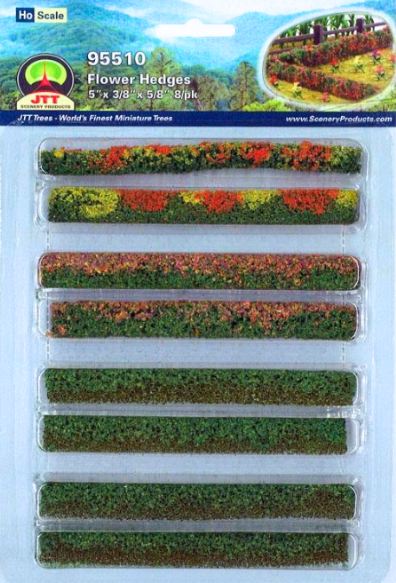 JTT 1/100 125x10x15mmFlowerHedge(8
