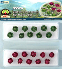 JTT O: 12mm Cabbage/Lettuce (20)