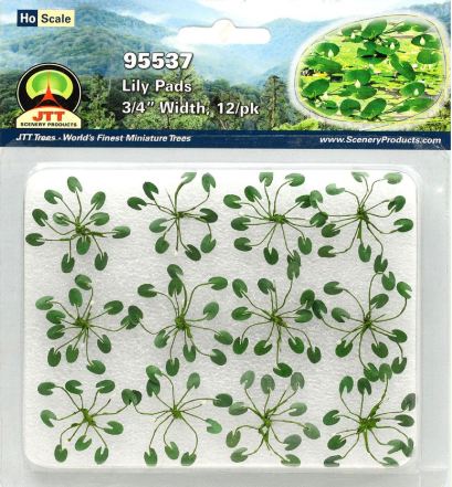 JTT HO: 19mm Lily Pads (12)