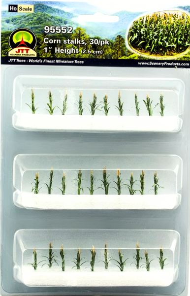 JTT HO: 25mm CornStalks (36)