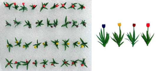 JTT O: 19mm Tulips (36)