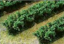 JTT HO: Hedges 19x25x152mm (4)