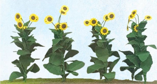 JTT 75mm Sunflowers (8)