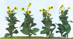 JTT 75mm Sunflowers (8)