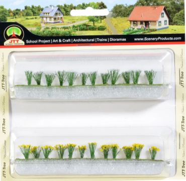 JTT 6mm Daffodils & Snow Drops (24
