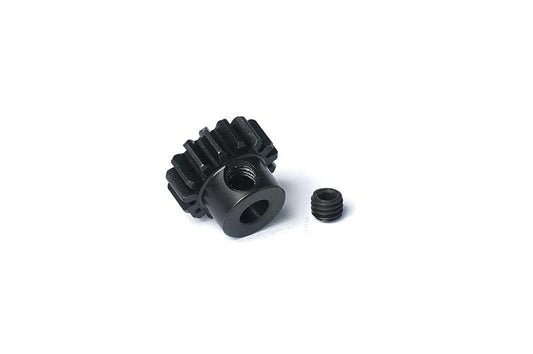 Mod 1 M1 18T Lightweight Hardened Steel Pinion Gear (for 5mm shaft, w/high