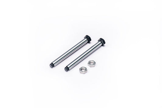 RC10 Rear Outter 34.8mm Hardened Hinge Pin w/nuts (Thread Lock Needed) (2) Team