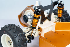 RC10 12mm Gold Body Black Big Bore Buggy Shock Set (F & R) Team Associated by
