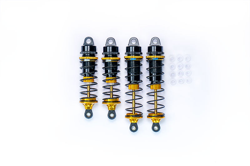 RC10 12mm Gold Big Bore Buggy Shock Set (F & R) Team Associated by Koswork