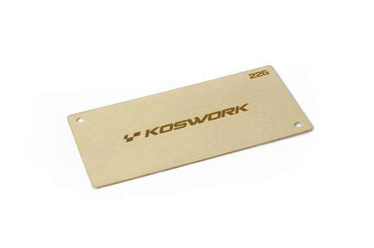 22g Shorty LiPo Weight 94x46x0.6mm by Koswork