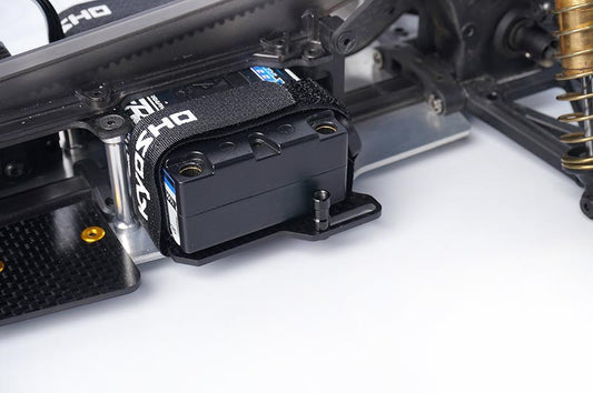 Kyosho Mid Optima 2022 Carbon Shorty Lipo Battery Mount Set by Koswork
