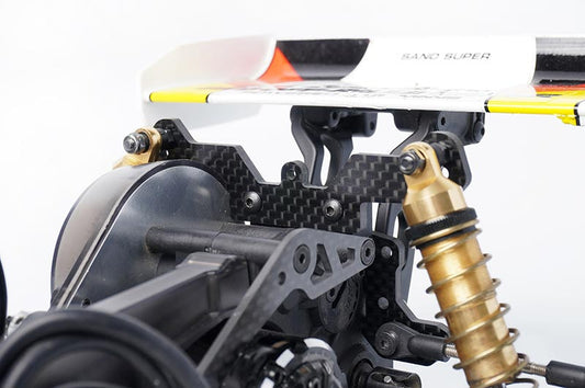 Kyosho Mid Optima 2022 Carbon Rear Shock Tower 3mm by Koswork