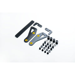 Kyosho Carbon Shorty Lipo Battery Mount Set Turbo Optima Mid Special/Mid Optima