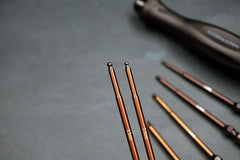 1/4in Drive Hex Wrench Set (1.5, 2.0, 2.5mm, 3.0mm Hex & 2.0, 2.5mm Ball Wrench)