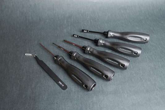 Mini-Z Mini Car Tool Set (6pcs) (Light Tri Handle) by Kosworks