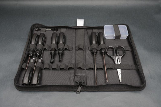 10pcs Tool Set (w/Parts Box & Tool Bag) (Light Tri Handle) by Koswork