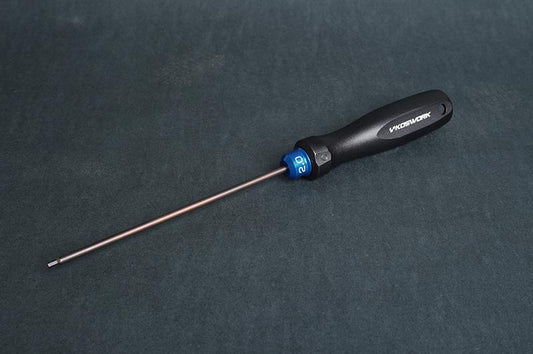 Hex Wrench 2.0mm (w/120mm Tip) (Alum. Tri Handle) by Koswork