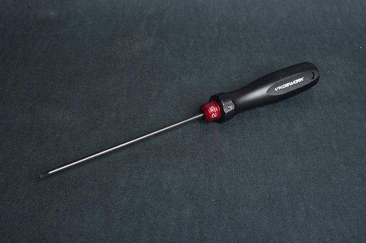 Hex Wrench 2.5mm (w/120mm Tip) (Alum. Tri Handle) by Koswork