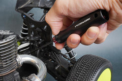 Hex Wrench Set 1.5mm, 2.0mm, 2.5mm & 3.0mm (w/120mm Tip) (Alum. Tri Handle) by
