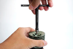 Glow Plug/Clutch Nut Cross Wrench (Nut 7, 8, 10mm & Hex 5mm) by Koswork