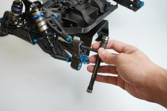 Glow Plug/Clutch Nut Cross Wrench (Nut 7, 8, 10mm & Hex 5mm) by Koswork