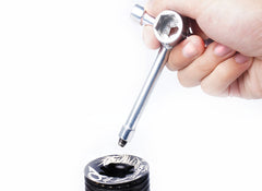 Glow Plug/Clutch Nut/Wheel Nut Cross Wrench (7, 8, 10, 12 & 17mm) (w/glow plug