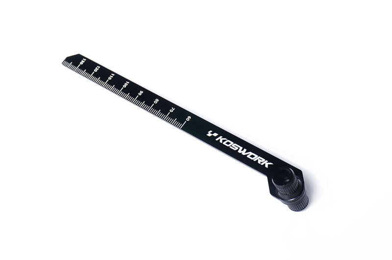 1/10 & 1/8 Droop Shock Length Gauge 60~140mm Buggy/Truck/Truggy/GT by Koswork