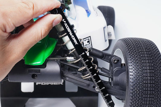 1/10 & 1/8 Droop Shock Length Gauge 60~140mm Buggy/Truck/Truggy/GT by Koswork