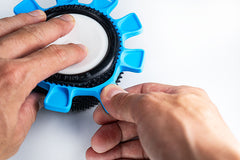 UFO Blue High Strength Silicone Tire Glue Bands (4) 1/10, 1/8 Buggy & 1/10 SCT