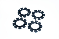 UFO Black High Strength Silicone Tire Glue Bands (4) 1/10, 1/8 Buggy & 1/10 SCT