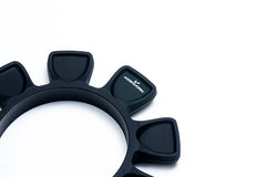UFO Black High Strength Silicone Tire Glue Bands (4) 1/10, 1/8 Buggy & 1/10 SCT