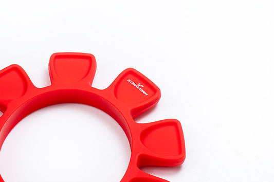UFO Red High Strength Silicone Tire Glue Bands (4) 1/10, 1/8 Buggy & 1/10 SCT by