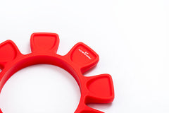 UFO Red High Strength Silicone Tire Glue Bands (4) 1/10, 1/8 Buggy & 1/10 SCT by