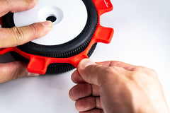 UFO Blue High Strength Silicone Tire Glue Bands (4) 1/10, 1/8 Buggy & 1/10 SCT