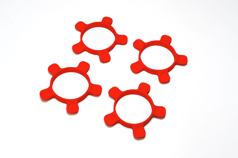 Red 1/10 TC Touring/Sedan, 1/10 Buggy UFO High Strength Silicone Tire Glue Bands
