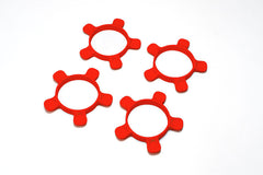 Red 1/10 TC Touring/Sedan, 1/10 Buggy UFO High Strength Silicone Tire Glue Bands
