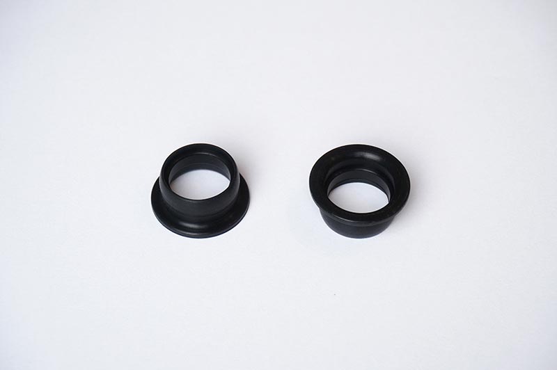 .21 Exhaust Gasket Engine Header Seal 1/8 Buggy (2pcs) Black by Koswork