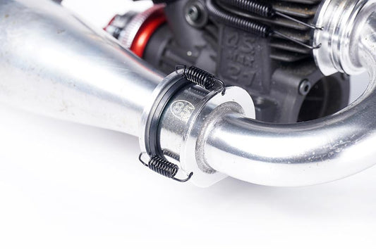 Short Spring (3pcs) 1/8 Buggy Tuned Pipe to Header (for 1/8 .21 Manifold