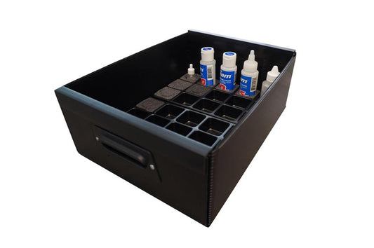 245x145x25mm Tray (for Shock & Differential Oil) (w/2 sets of foam) (For